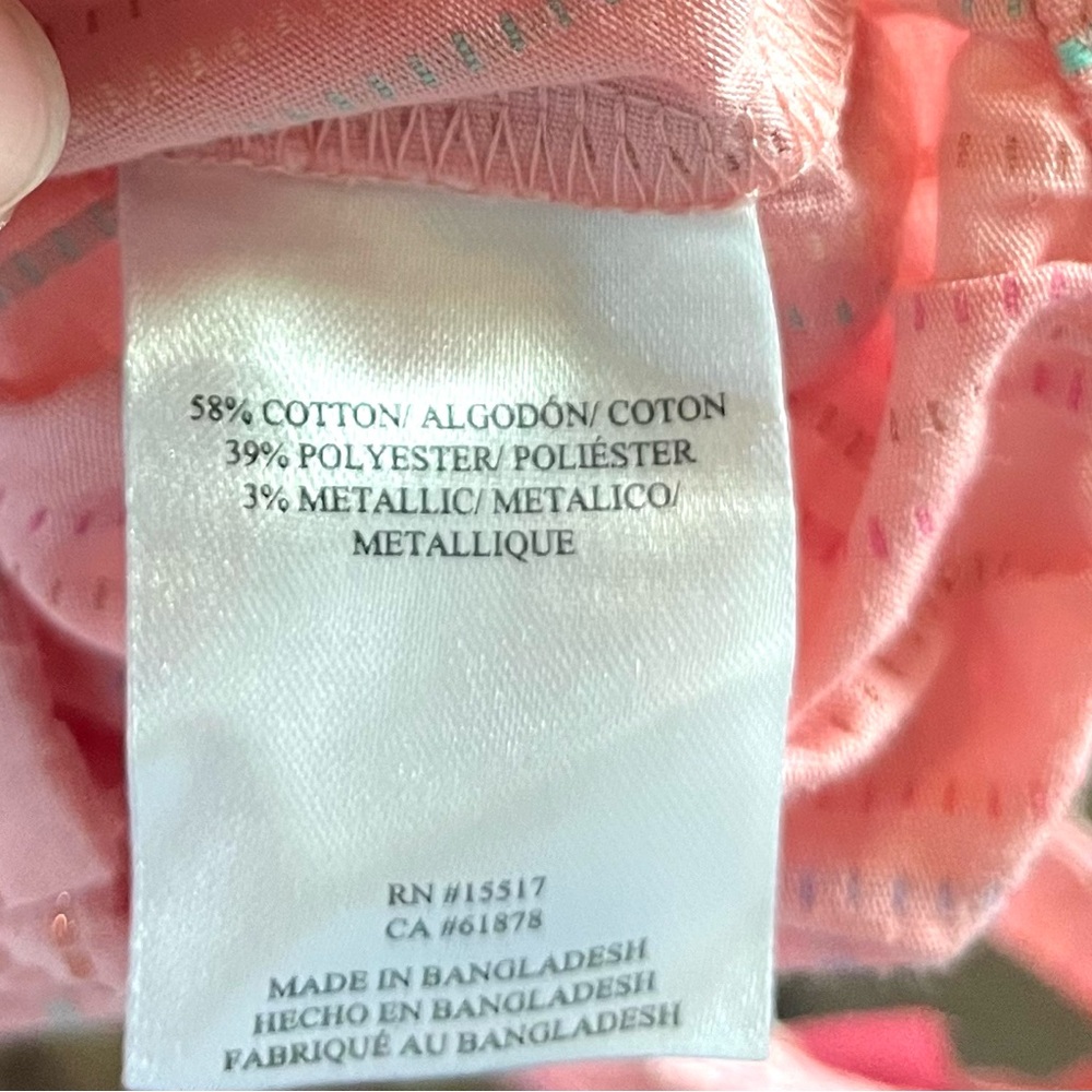 Penelope Mack Coral Pink Metallic Bubble - Picture 3 of 5